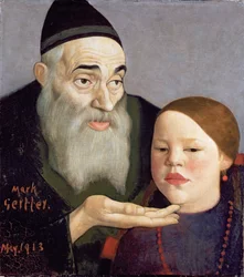 Rabbineren og hans barnebarn, 1913
